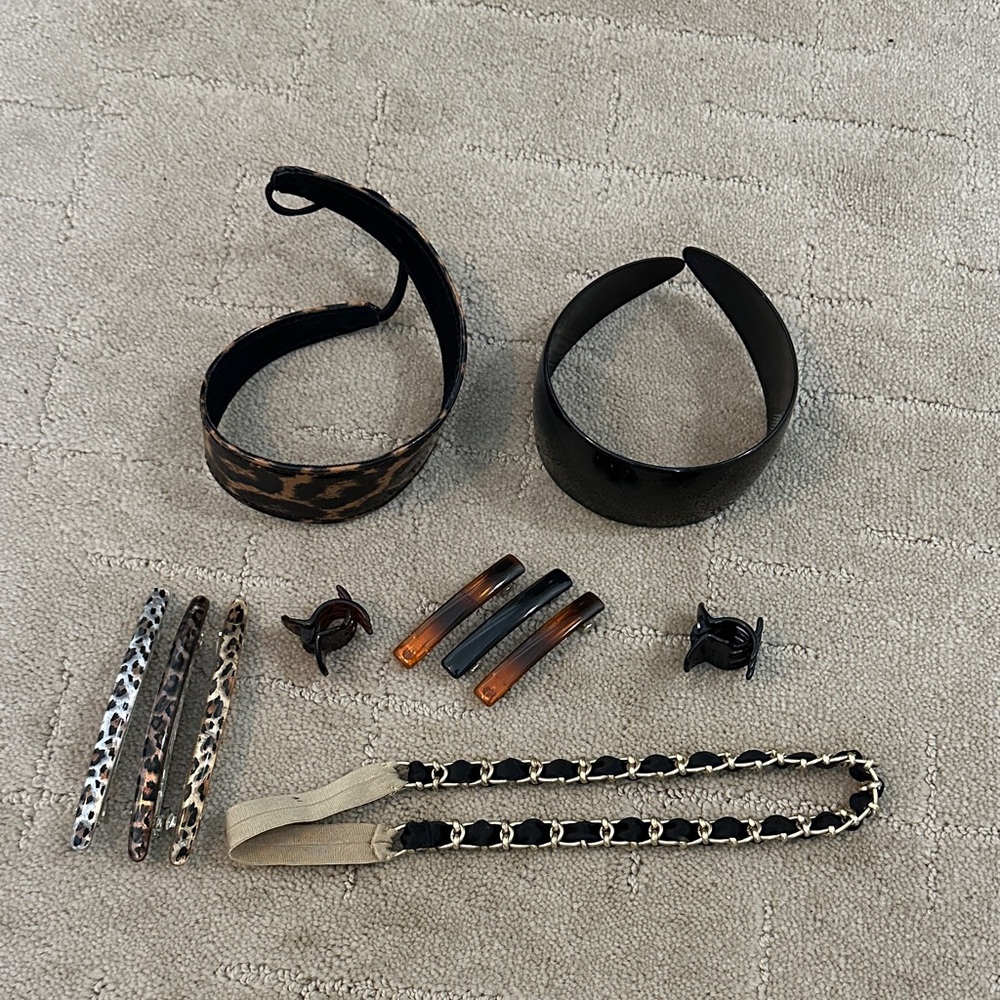 Hair accessories J.Crew Headbands & no name brand barrettes